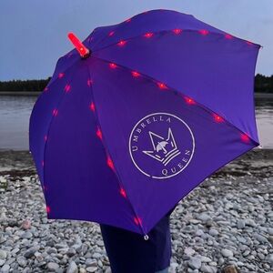 Purple LED Kids Umbrella